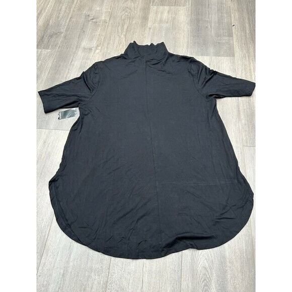 NWT Torrid Womens Super Soft Black Turtleneck Favorite Tunic Knit Black Size 2X - Picture 3 of 9